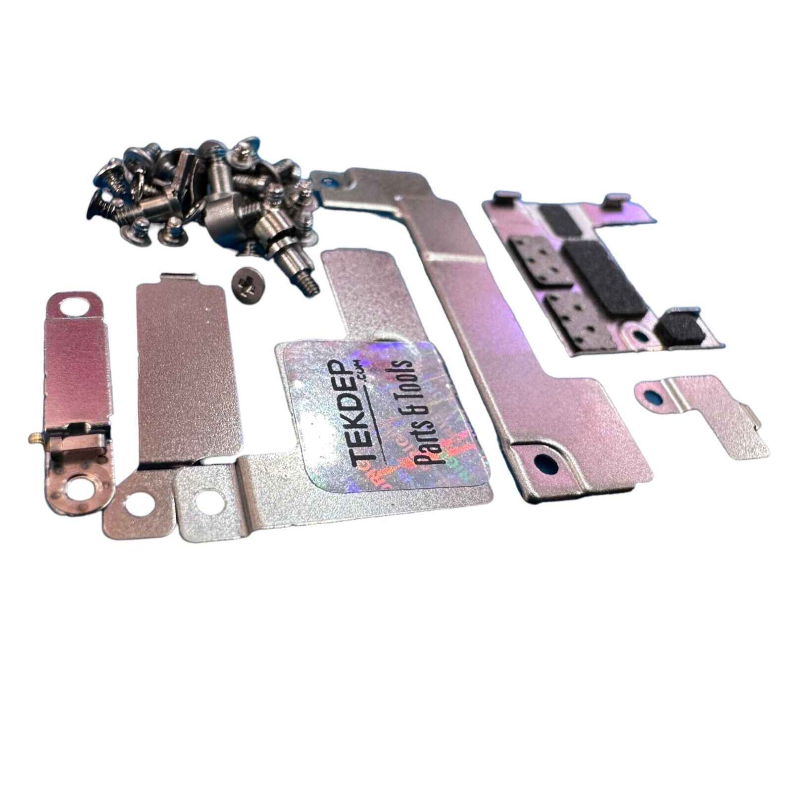 OEM complete screw set and metal brackets replacement for iPhone 14 A2649.