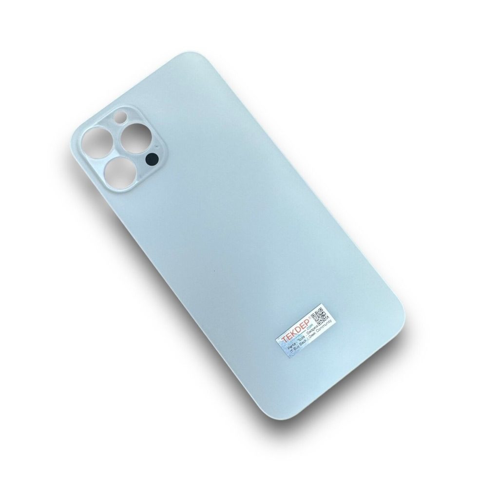 TEKDEP A2411 | New Back Glass SILVER Panel For iPhone 12 Pro Max +3M Adhesive |