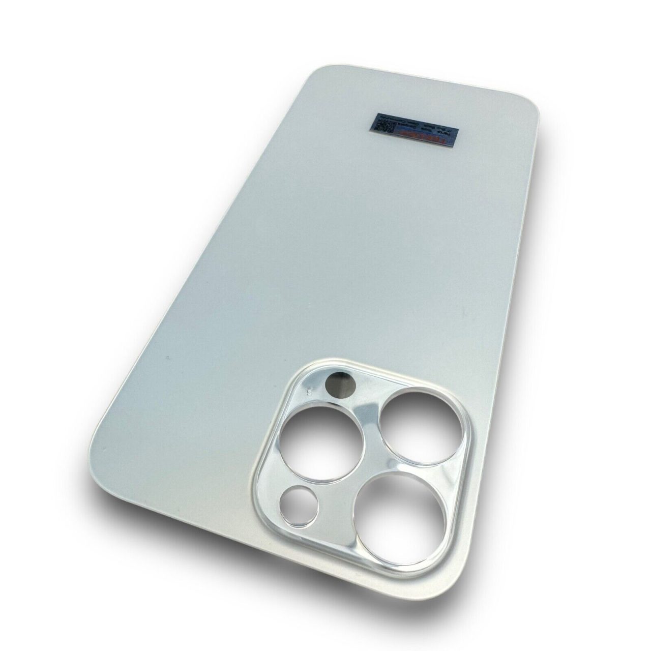 Premium Silver Back Glass for iPhone 14 Pro Max (No Logo) with 3M Adhesive.