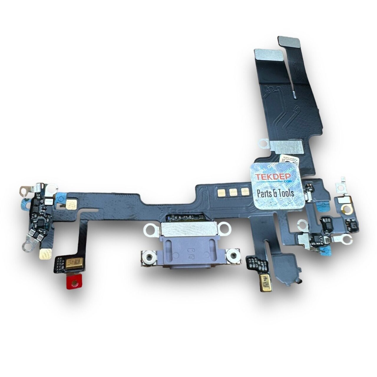 TEKDEP Premium Charging Port Flex Cable for iPhone 14 (Purple) A2649.