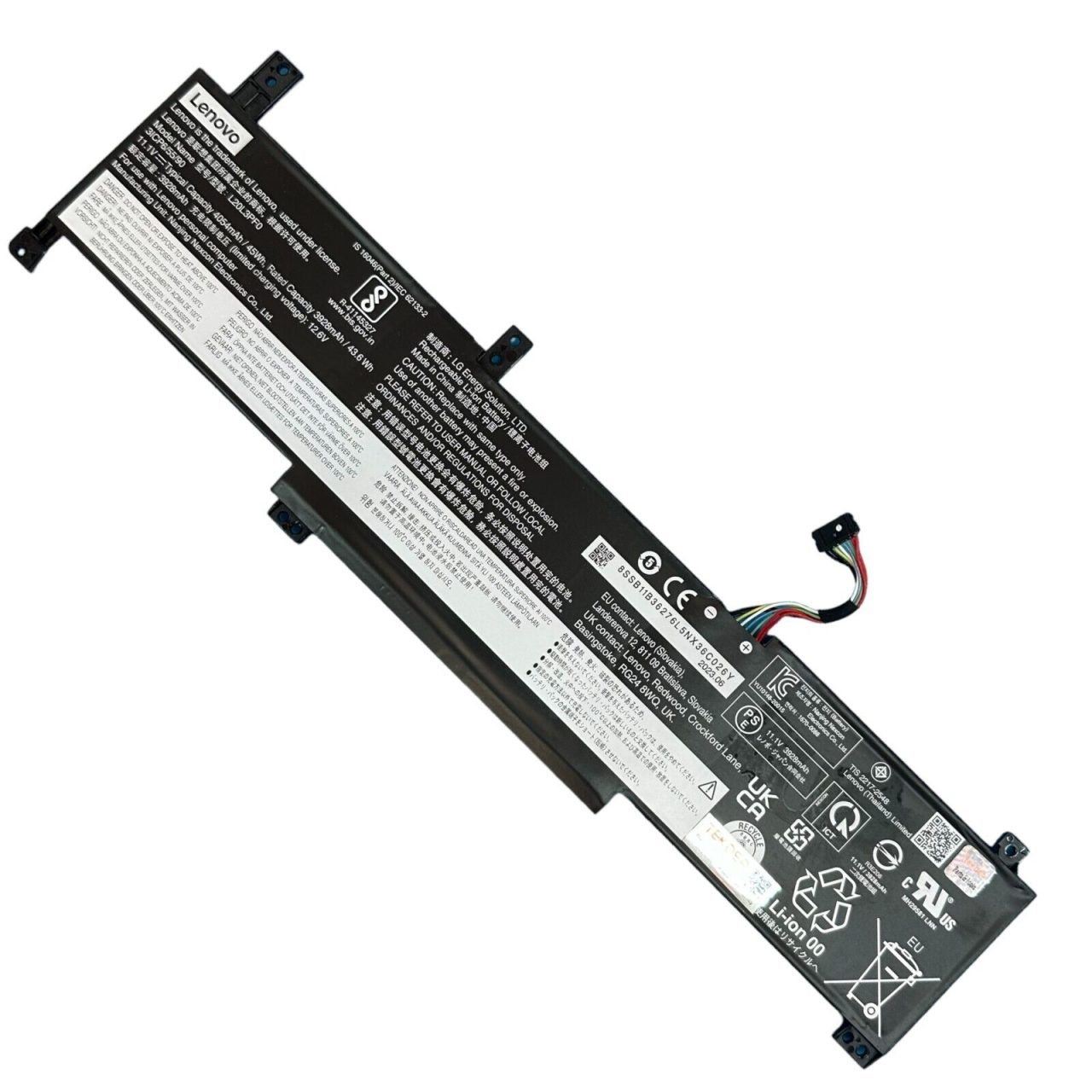 2023 Lenovo 15ITL6 IdeaPad 3 15.6" OEM Genuine Battery Grade A+ 43.6Whr