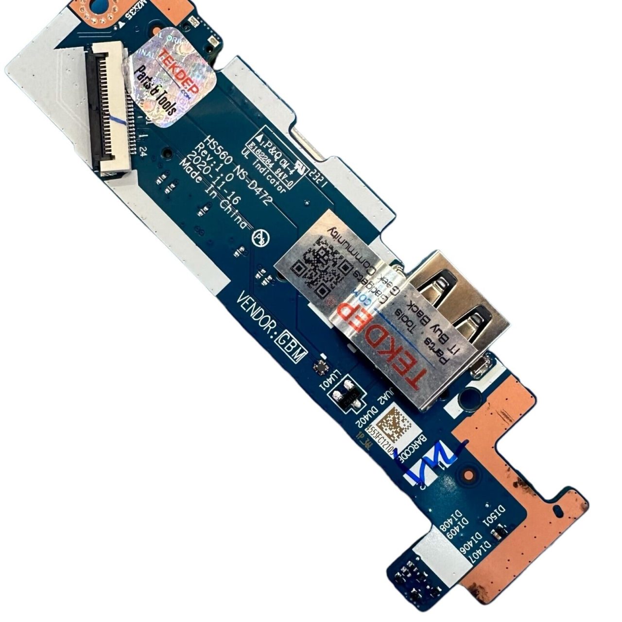2023 Lenovo 15ITL6 IdeaPad 3 15.6" OEM Genuine IO Board HS560 NS-D472 Rev 1.0