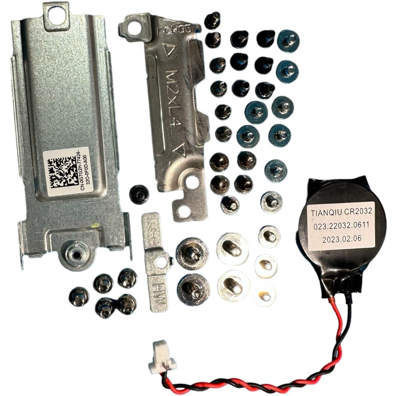 Dell Inspiron 16.1" P119F Complete Internal Hardware Set and BIOS speaker