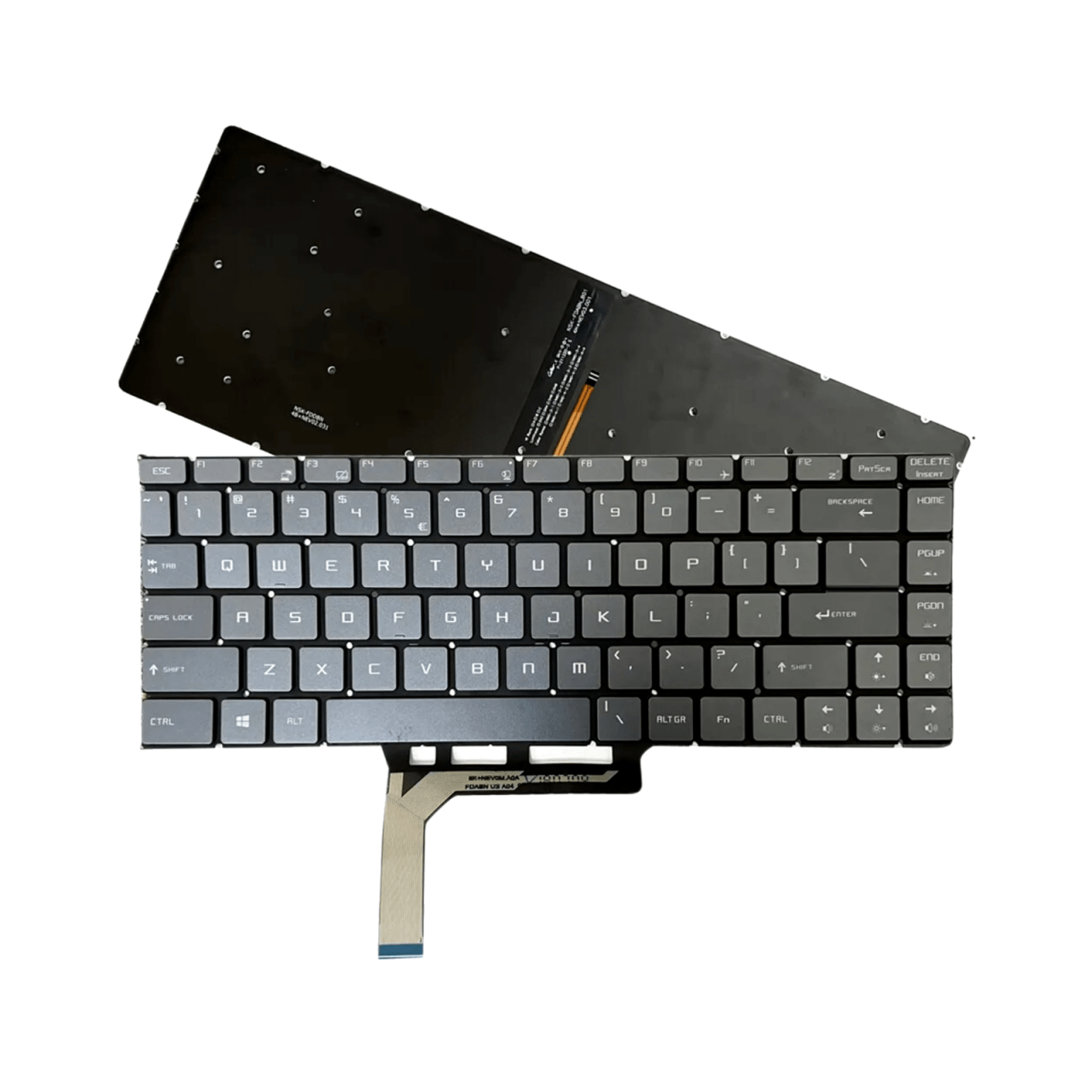 Gray Keyboard backlit backlight US NEW for MSI WS65 8SK MS-16Q2