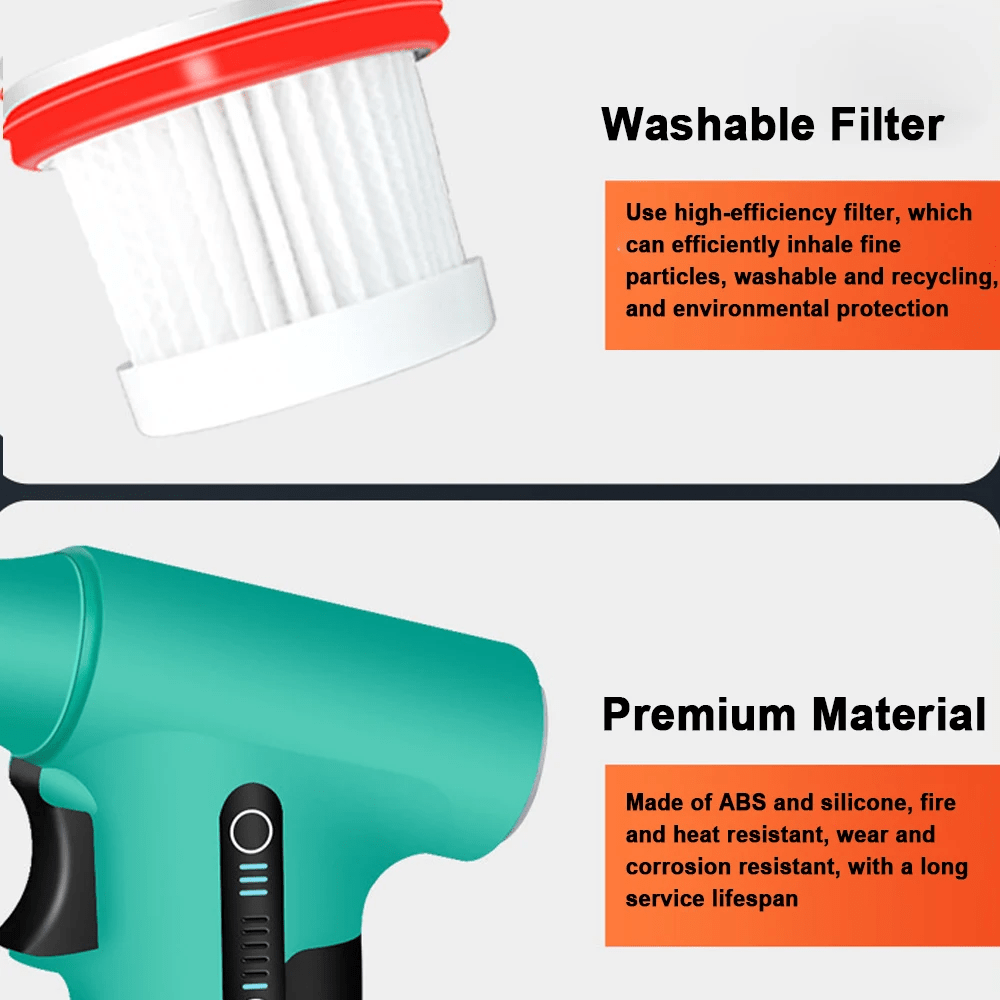 Fan Brushlessless 120000rpm Violent Turbofan Aspirateur