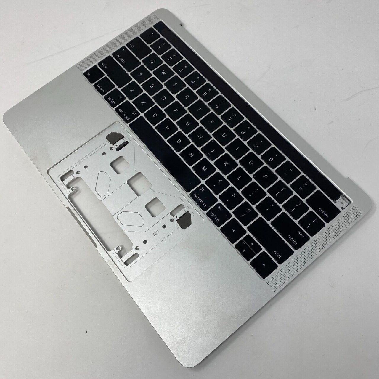 13" MacBook Pro 2016 2017 Silver PalmRest Top Case Keyboard Touch Bar A1706 A