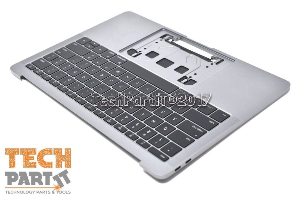 13" MacBook Pro A1708 Late 2016 / 2017 Gray Top-Case Keyboard Battery / C