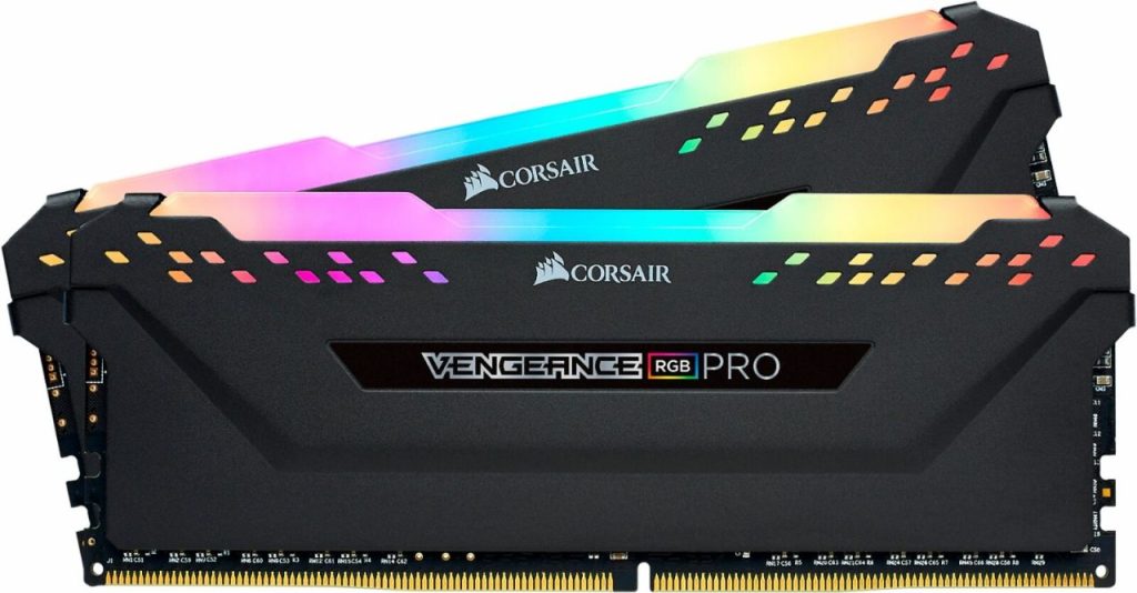 CORSAIR VENGEANCE RGB PRO 16GB DDR4 3200MHz Desktop RAM Black