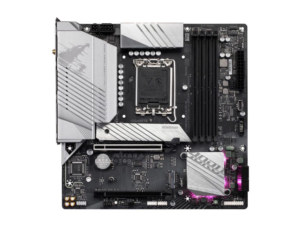 GIGABYTE B760M AORUS ELITE AX DDR5 LGA 1700 Micro-ATX Motherboard