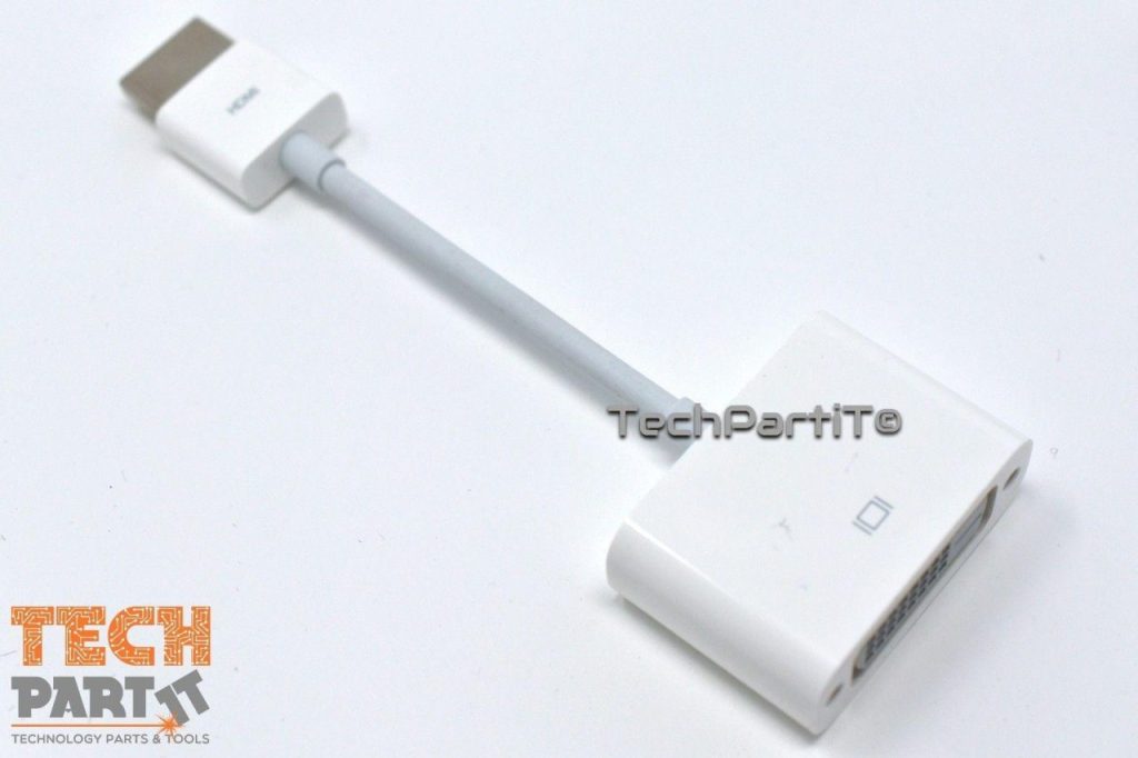 MJVU2AM/A Original Apple HDMI to DVI Adapter Cable (4-inch)