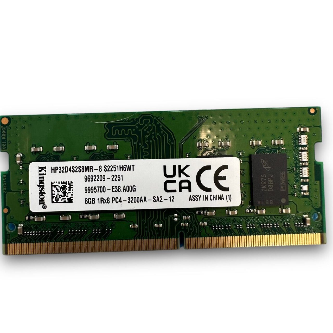 Kingston HP32D4S2S8MR-8 8GB PC4-3200 (DDR4-3200) SO-DIMM Memory Module