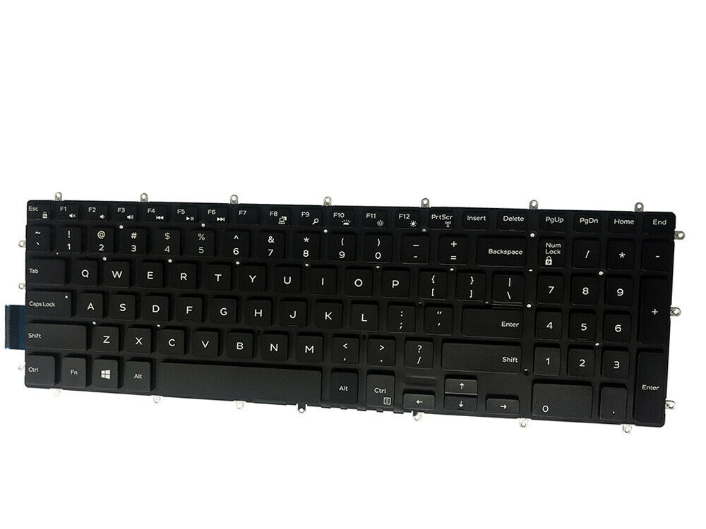 Dell G7 15 7588 7590 G5 15 5590 G5 15 5587 Laptop Backlit Keyboard Black