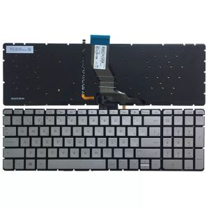 New US Keyboard Silver Backlit Replacement For HP Envy M6-AQ000 15" 2017