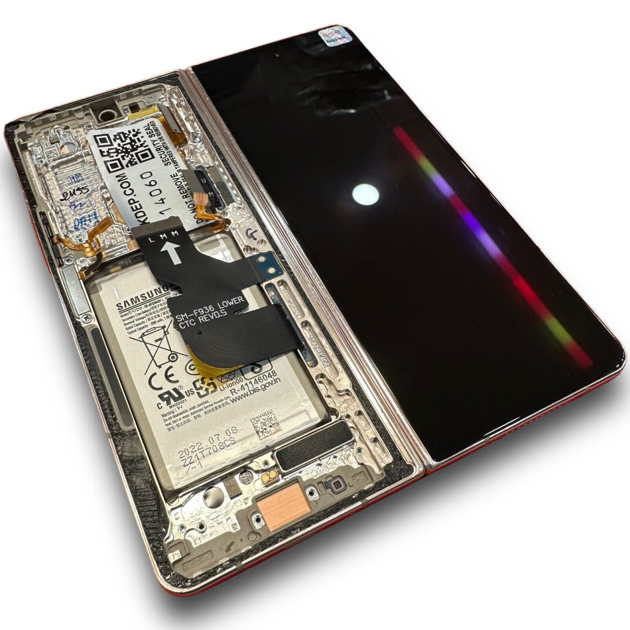 OEM Inner Screen + Outer Screen For Samsung Galaxy Z Fold 4 5G Beige