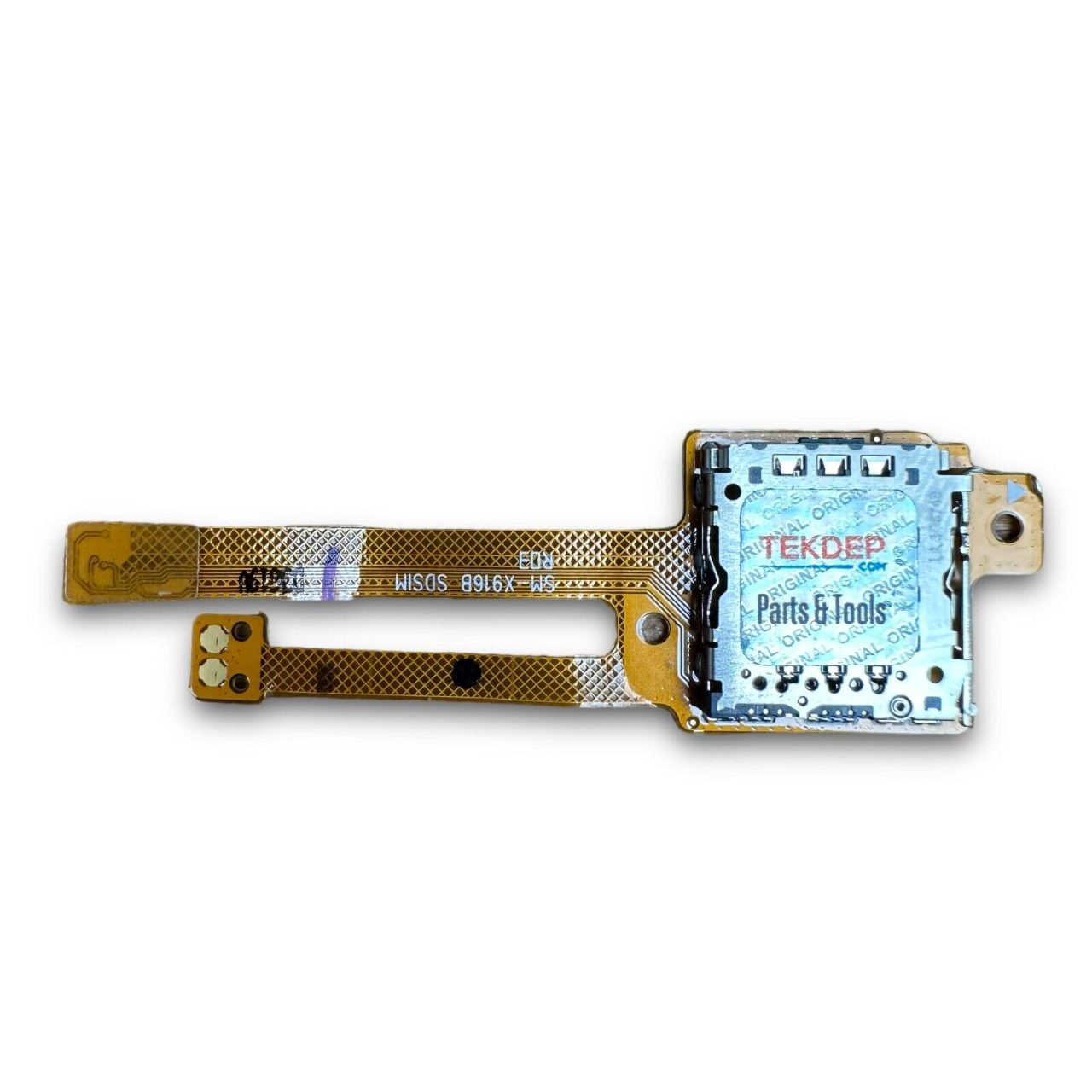 SIM card reader compatible with Samsung Galaxy Tab S9 Ultra SM-X910, high-quality replacement component.