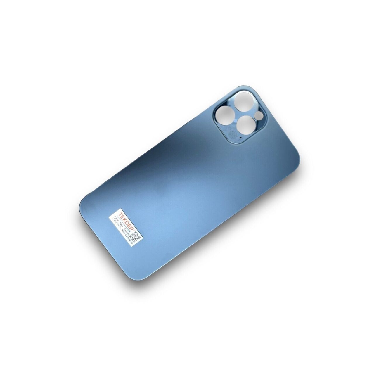 TEKDEP A2406 | Back Glass 3M Adhesive Compatible For iPhone 12 Pro Pacific Blue
