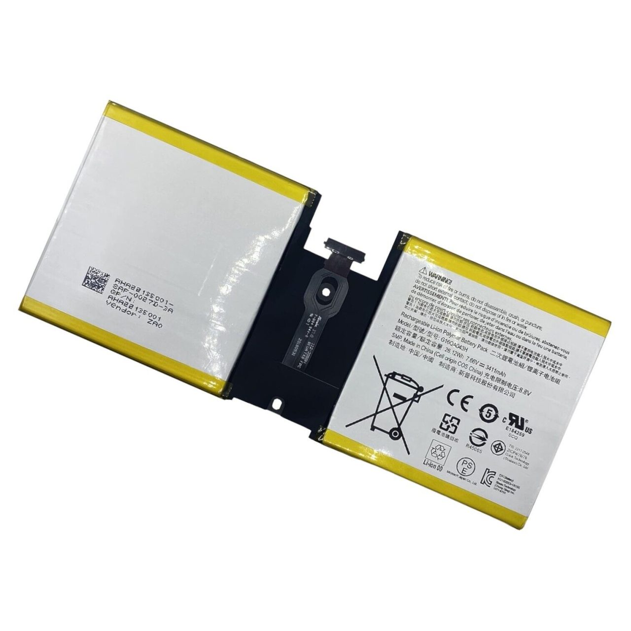 Battery Replacement for Microsoft Surface Go Battery, Model 1824