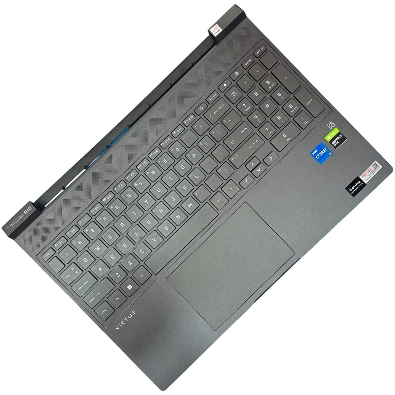 2022 HP Victus 15FA0005TG 15.6" OEM Genuine Top Case Keyboard Trackpad Grade A+