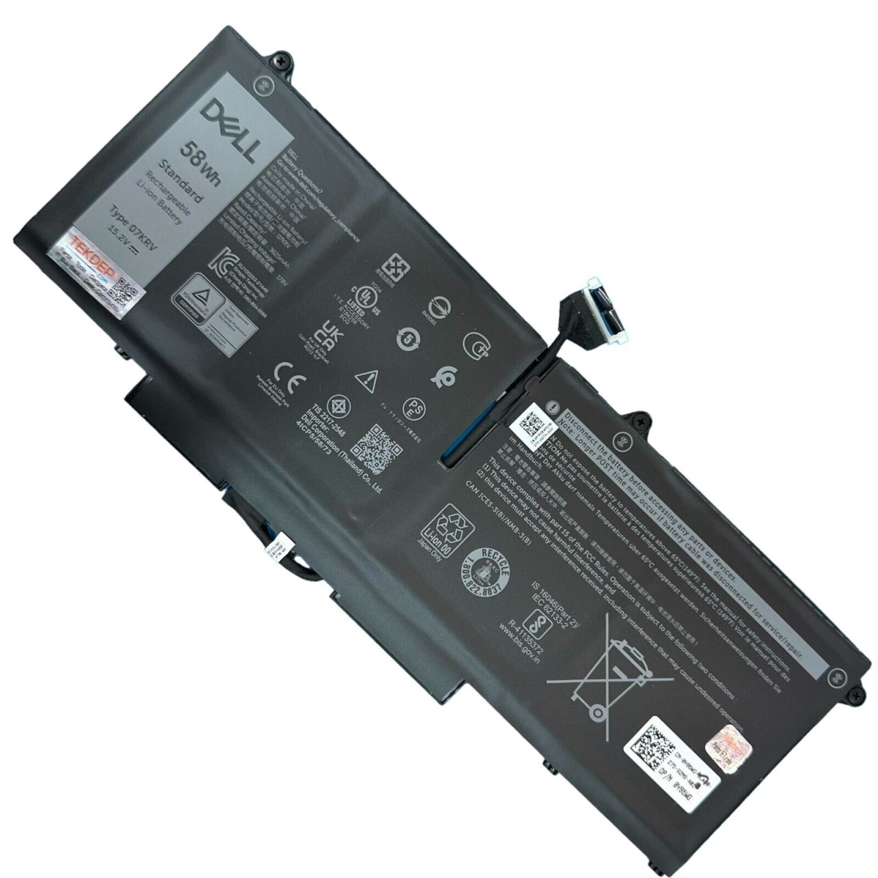 2022 P104F DELL LATITUDE 5530 2-in-1 15.6" OEM GENUINE BATTERY A+ GRADE