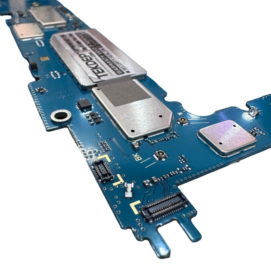 Logic board for Samsung Galaxy Tab S7 FE (SM-T733N) with clean IMEI and 64GB storage.