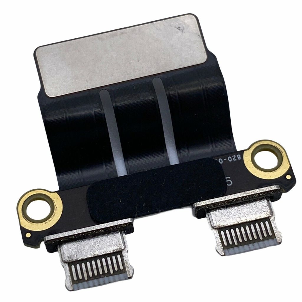 820-01161-A Original Dual USB-C I/O Power DC Board for 2018–2019 MacBook Pro 15" A1990