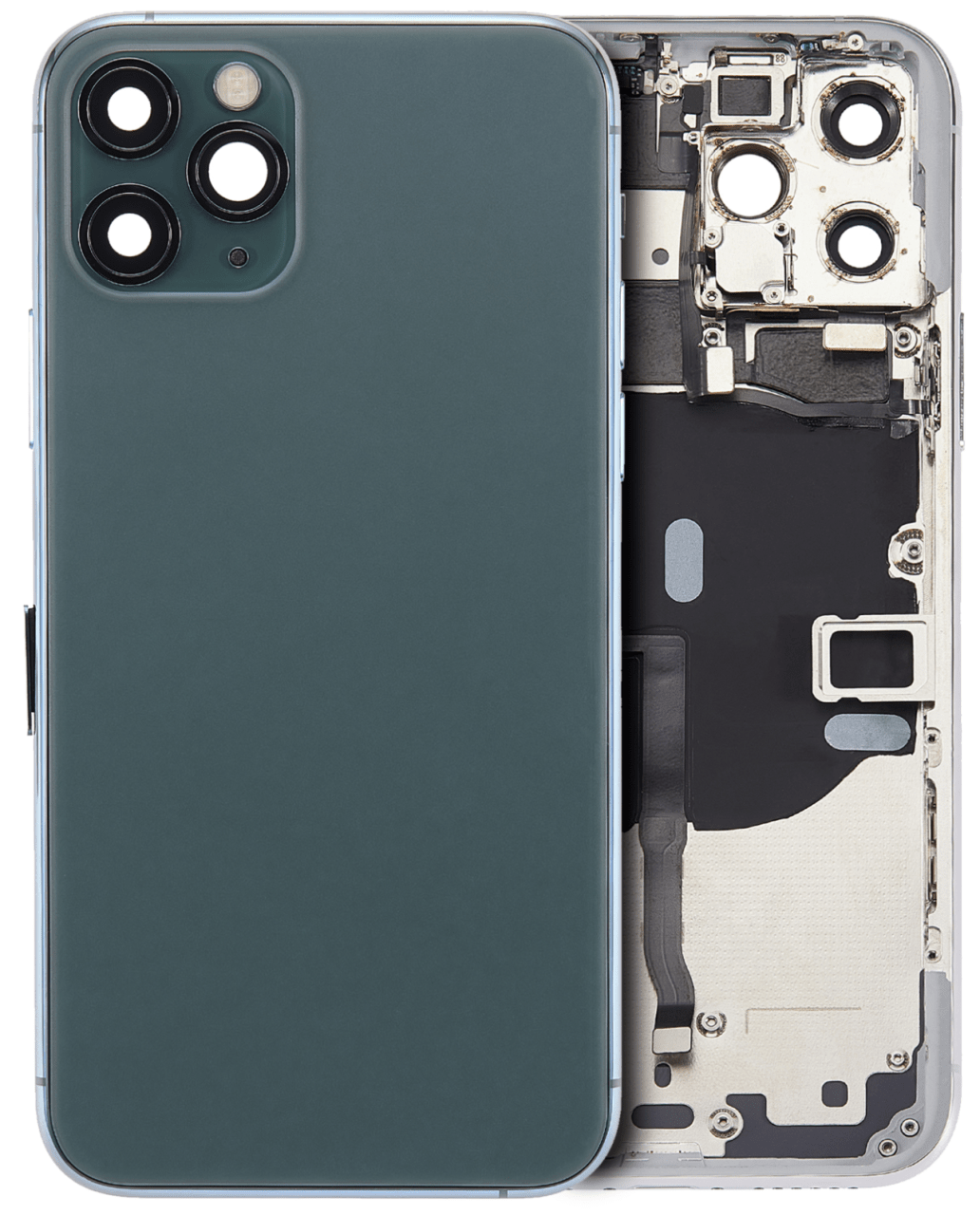 New Back Housing with Small Components Pre-Installed for iPhone 11