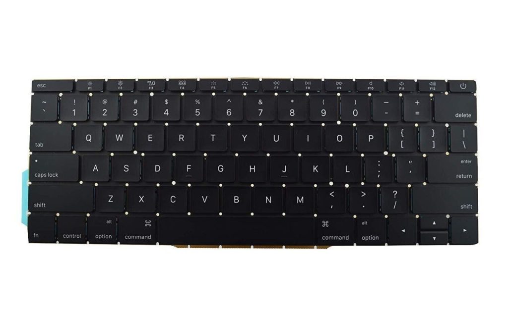 Aftermarket Keyboard for MacBook Pro 13" A1708 (2016-2017) Non-Touch Bar