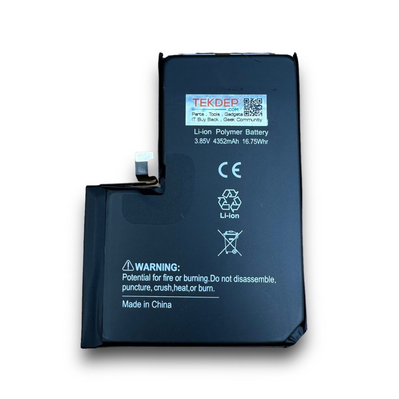 TEKDEP  Premium  Battery Replacement iPhone 13 Pro Max A2651