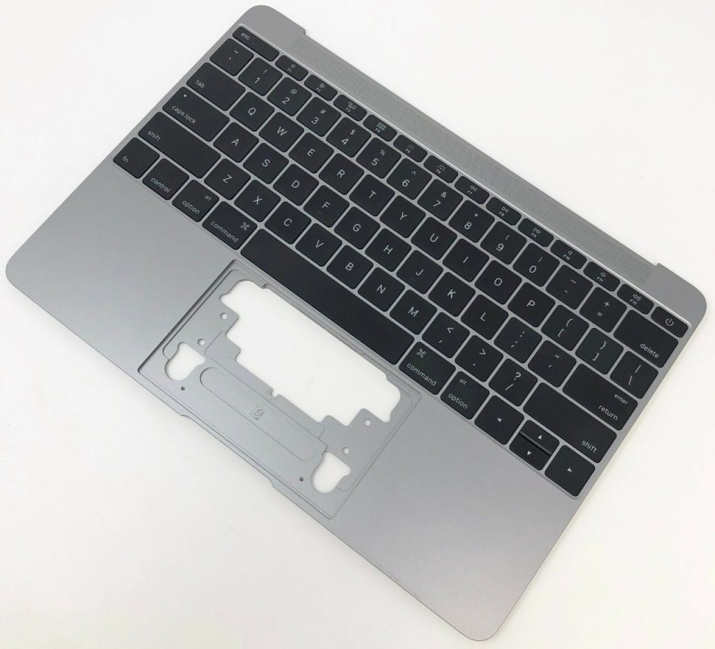 661-02242 Original Top Case with Keyboard in Space Gray for 2015 MacBook 12" A1534