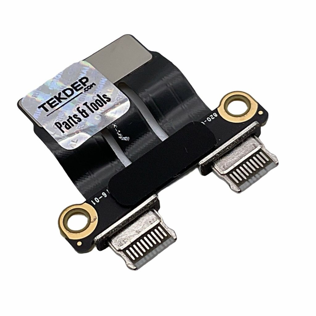 820-01161-A Original Dual USB-C I/O Power DC Board for 2019–2020 MacBook Pro 16" A2141