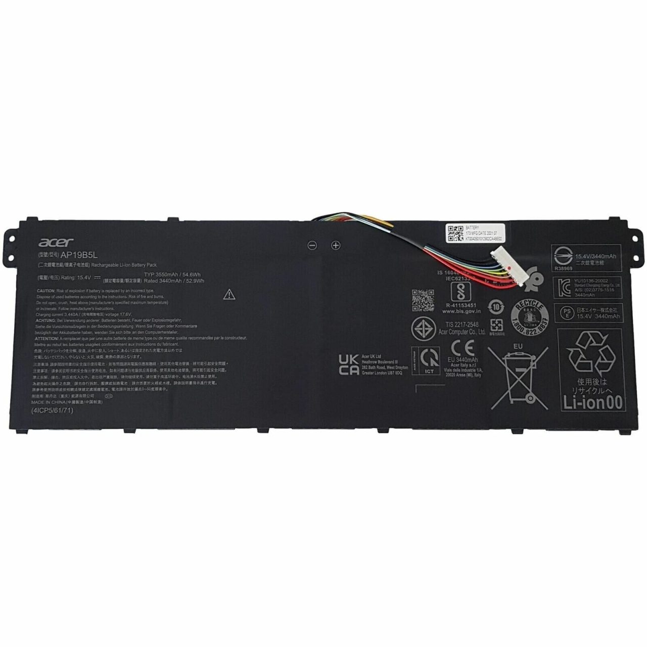 2020 Acer Travelmate P2 Laptop Battery TMP215-53 TPM215-53G