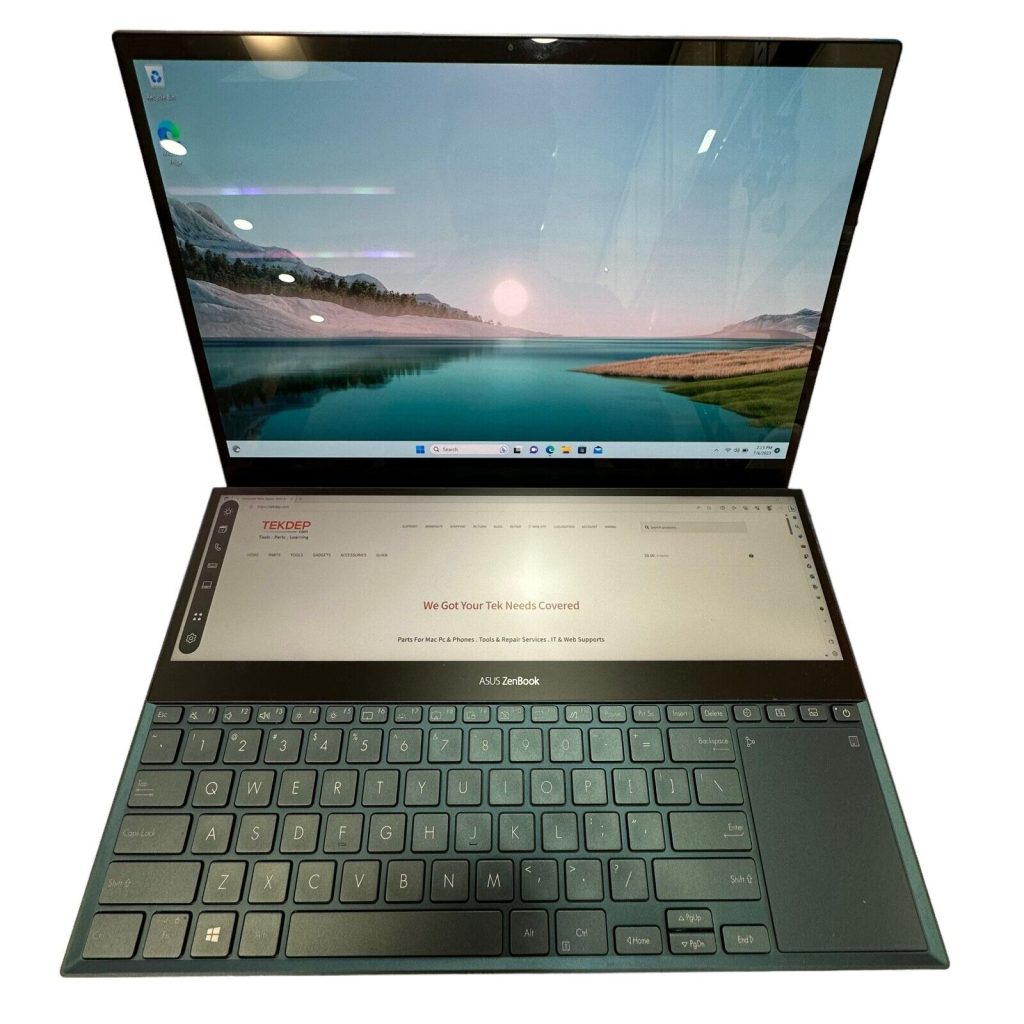 ASUS ZenBook Pro Duo, 2.6GHz i7, 16GB RAM, RTX 2060, 1TB SSD, Laptop