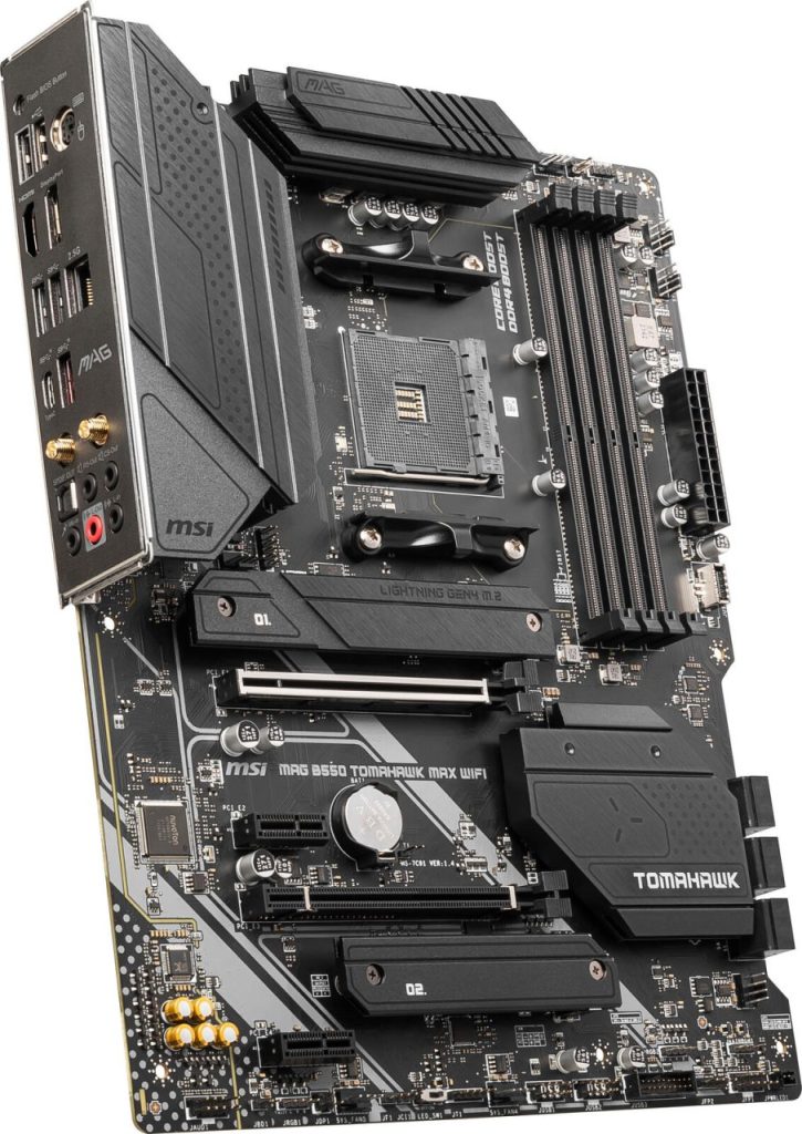 MSI MAG B550 TOMAHAWK MAX WIFI AM4 ATX Motherboard for AMD Ryzen