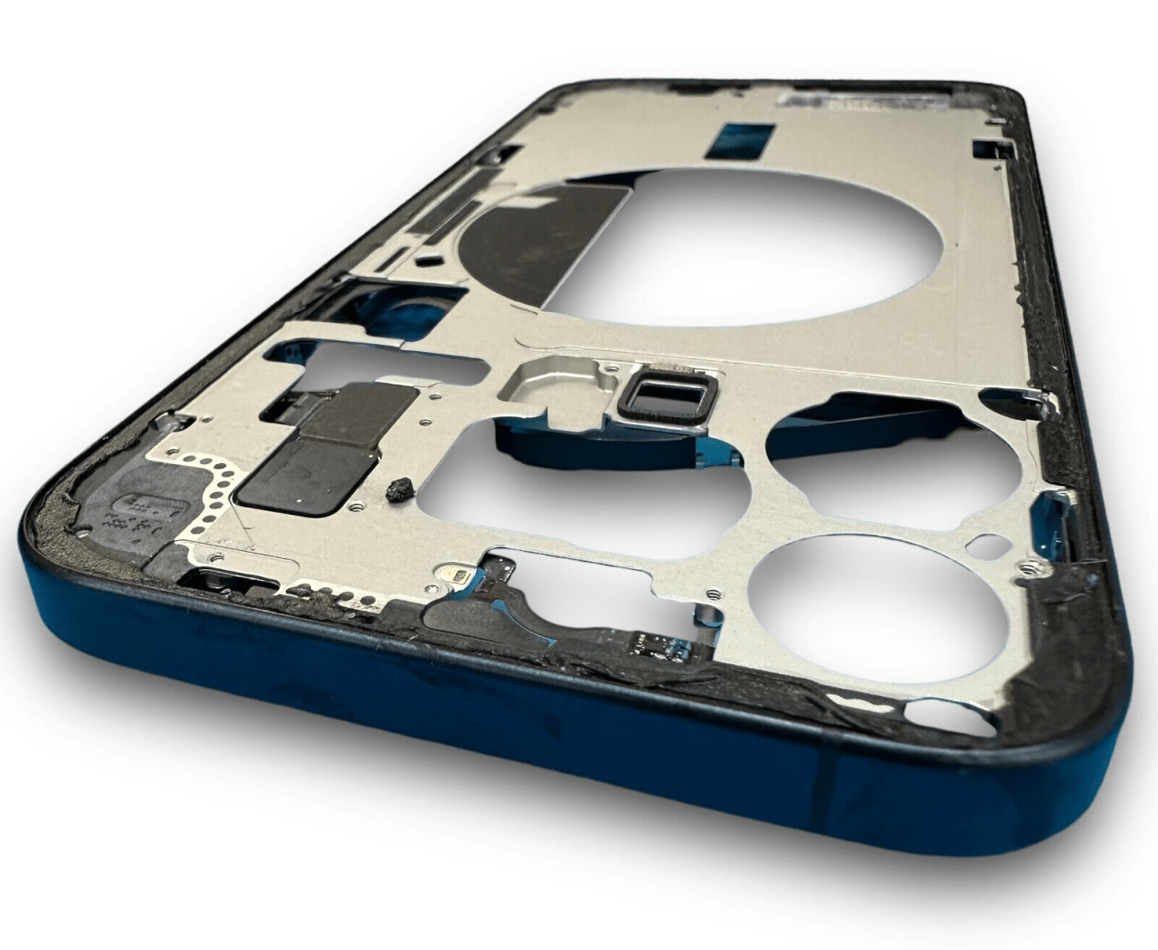 OEM Pull Frame Housing + Component iPhone 15 Pro Max Blue Titanium