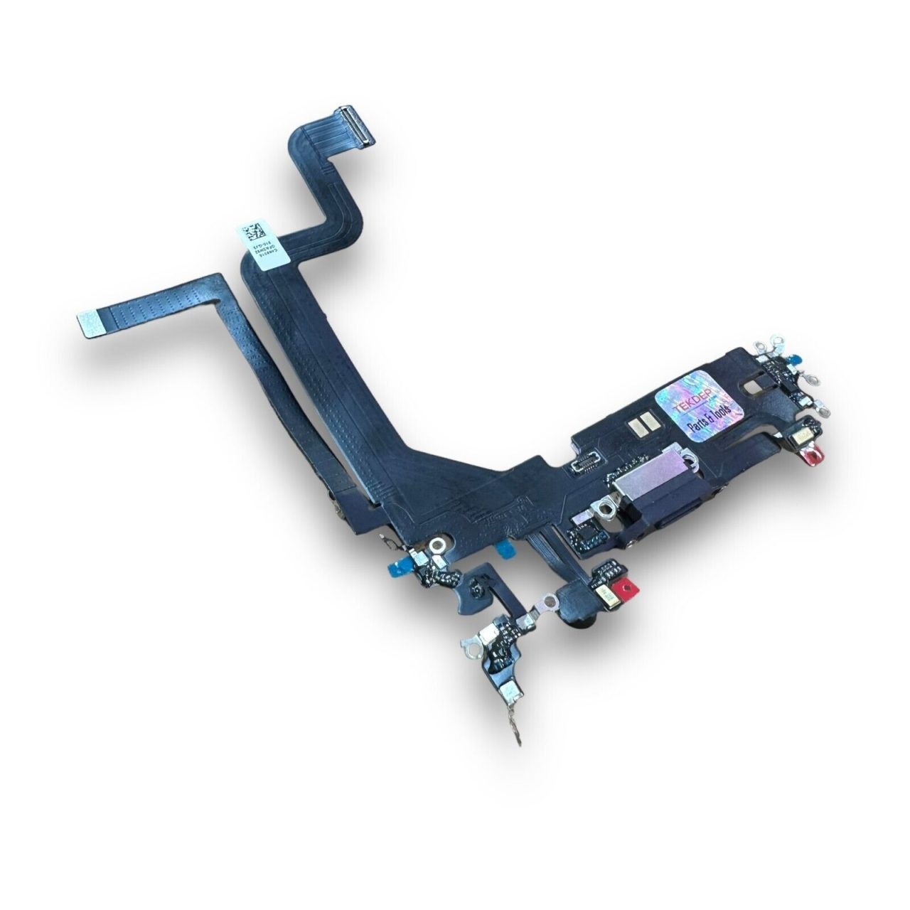 TEKDEP A2651 New Charging Port Flex for iPhone 14 Pro Max (Deep Purple)