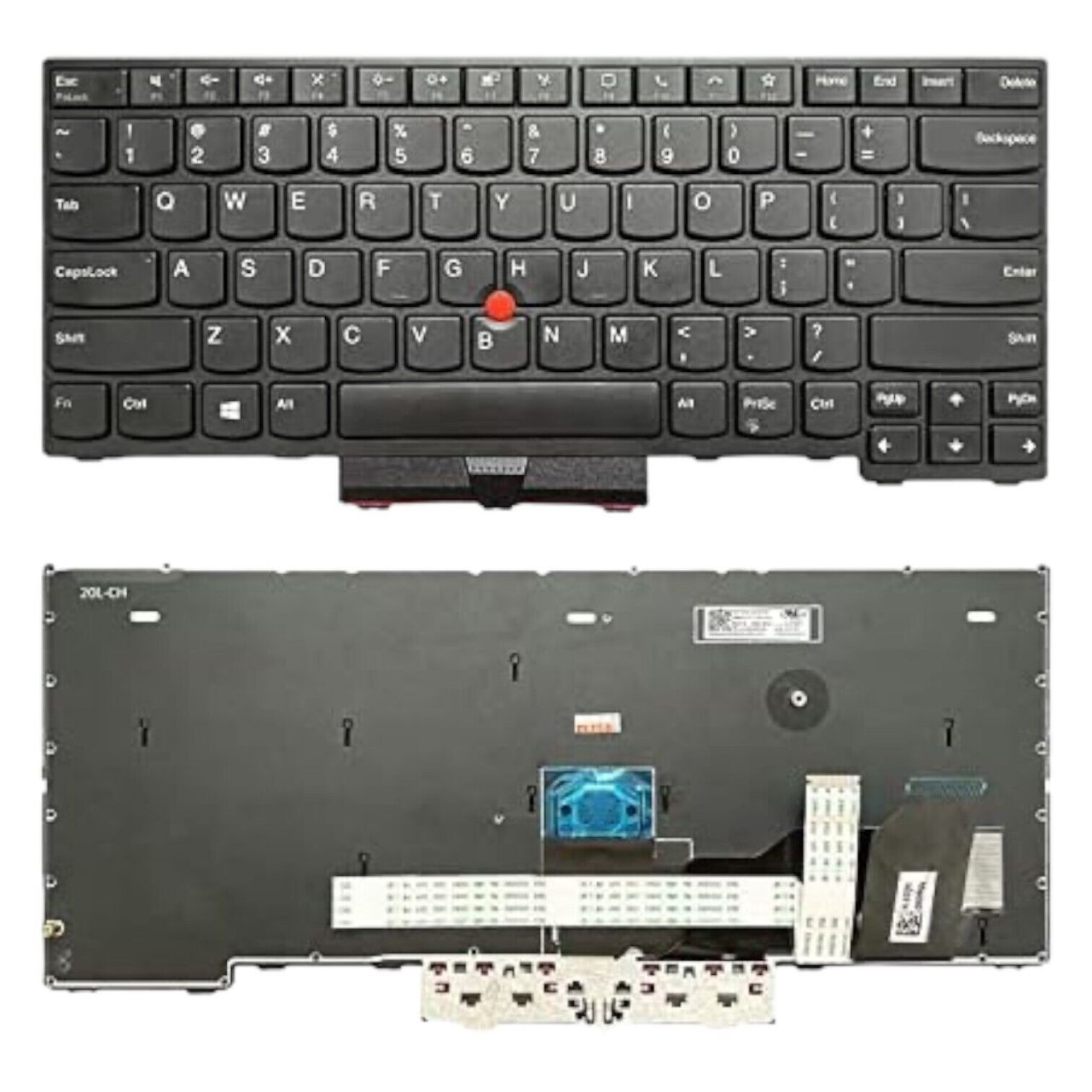 US Layout Keyboard with Pointer for Lenovo Thinkpad L14 Gen 1 Gen 2