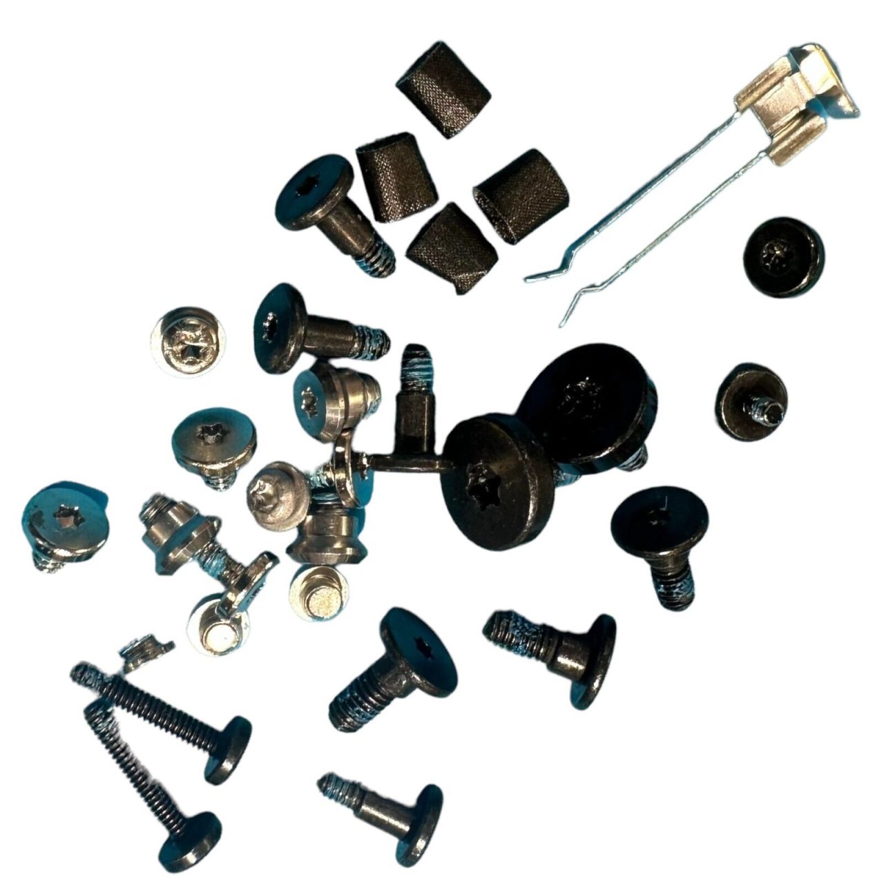 A2686 Mac Mini M2 internal hardware set, including motherboard and components.