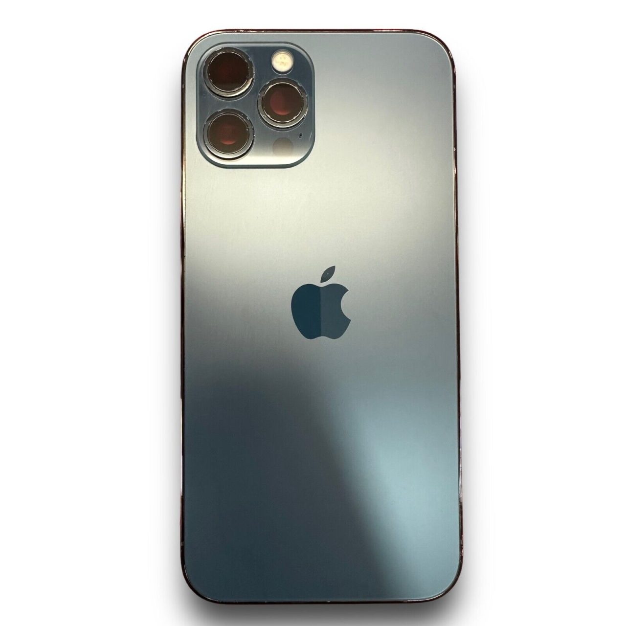 Back Housing W/Small Components & Dock Blue iPhone 12 Pro Max A2342 Grade A+