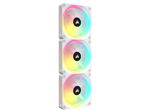 CORSAIR QX RGB Series, iCUE LINK QX120 RGB WHITE, 120mm Magnetic Dome RGB Fan