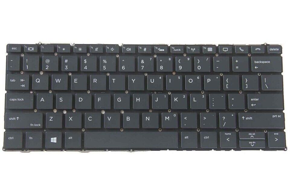 New Backlight US Keyboard Replacement For HP Elite Dragonfly G1 Laptop 13" 2019
