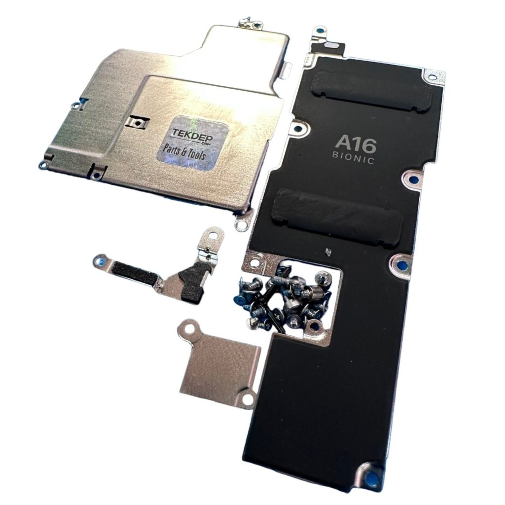 OEM Complete Screw Set & Metal Brackets Replacement for iPhone 14 Pro Max A2651