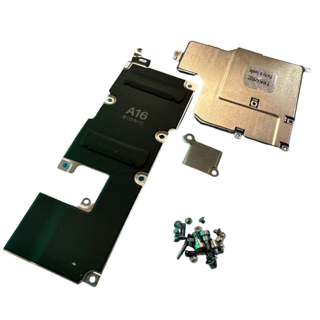 OEM screws and brackets for iPhone 14 Pro model A2650.