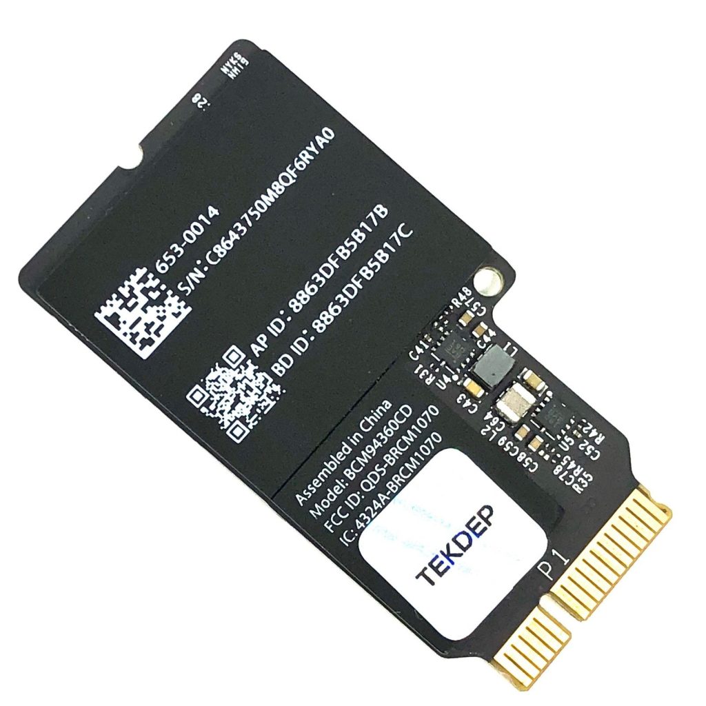661-7514 Original Airport WiFi Bluetooth Card for 2013–2014 iMac A1418, A1419, and Mac Pro A1481