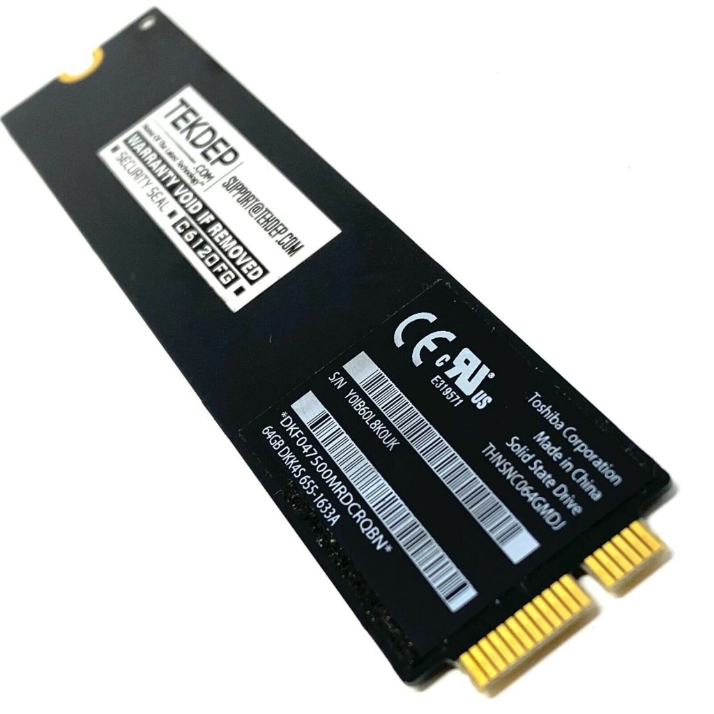 A1369 A1370 64GB SSD PCIe 655-1633A for MacBook Air