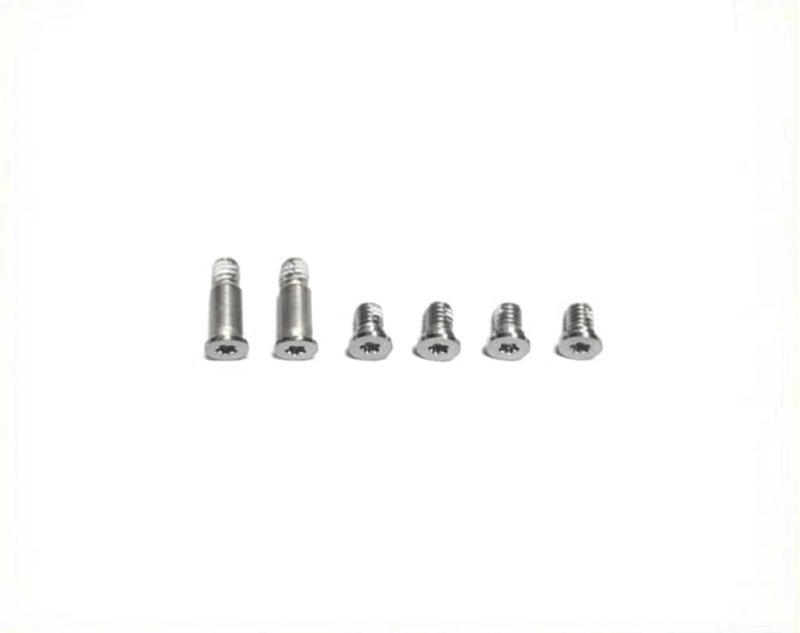 Silver bottom case screws for 2019 MacBook Pro 16-inch.