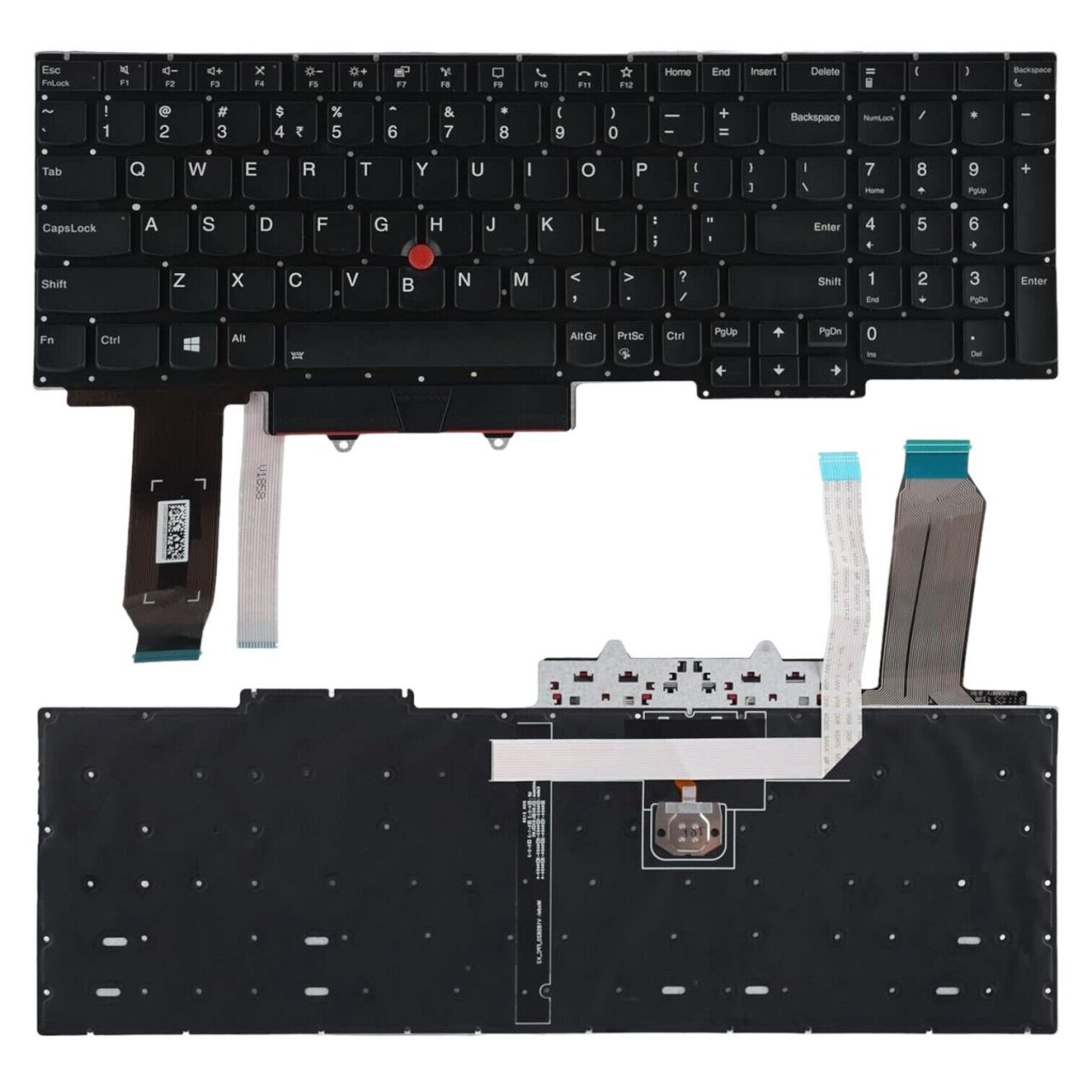 Keyboard Backlit and Trackpoint for Lenovo Thinkpad E15 Gen 1 E15 Gen 2 2020