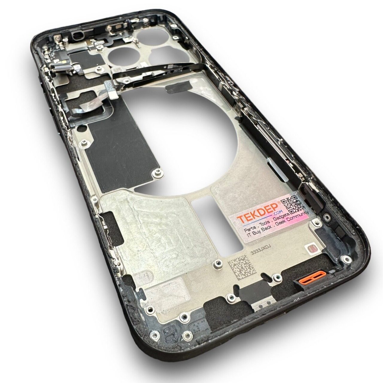 OEM Pull Frame Housing + Component for iPhone 15 Pro Blue Titanium A2848